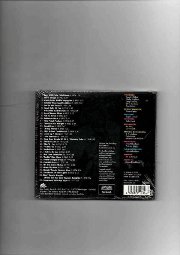 JERRY LEE LEWIS,  - JERRY ROCKS-BRAND NEW CD - Image 3