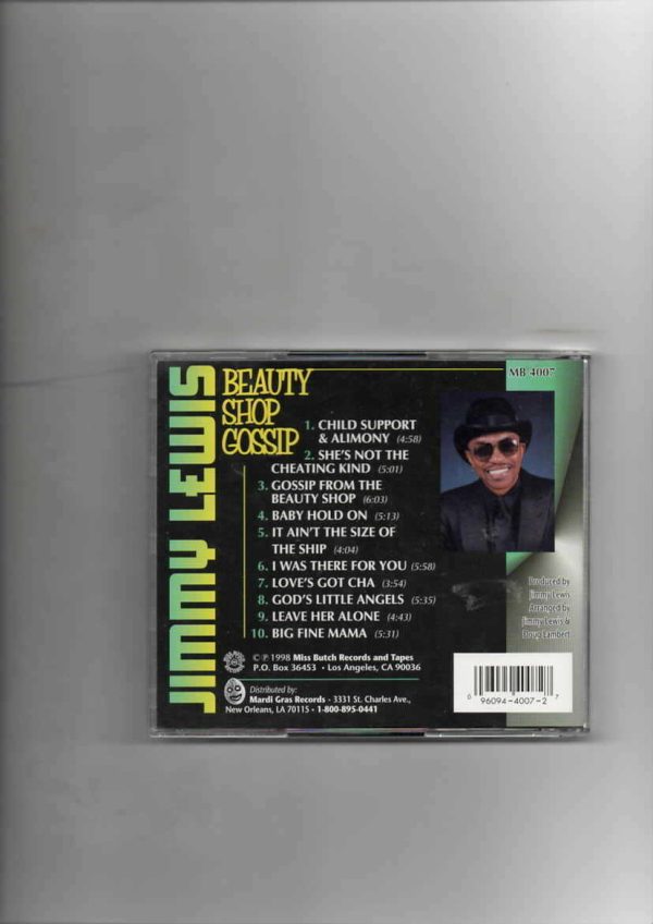 JIMMY LEWIS - BEAUTY SHOP GOSSIP-CD - Image 3