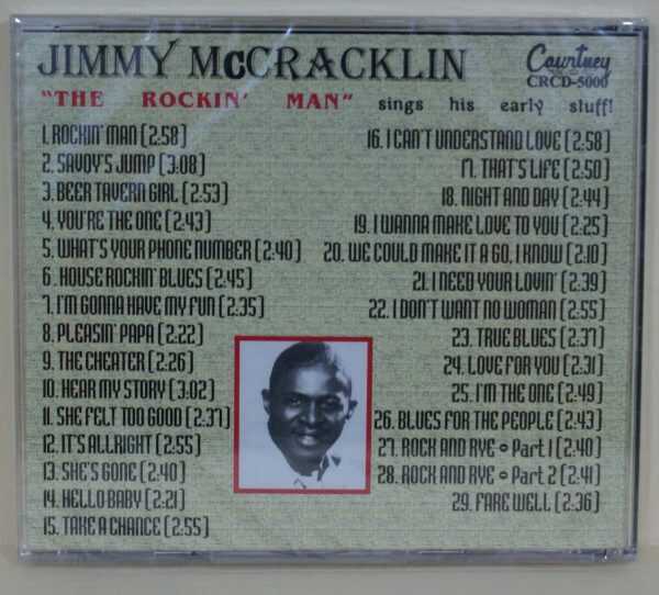 JIMMY McCRACKLIN - THE ROCKING MAN SINGS HIS EARLY STUFF -  CD - Brand New - Image 3