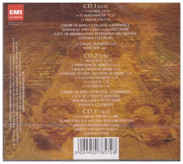 JOHN RUTTER - The Platinum Collection - 2 CDs - BRAND NEW - Image 3