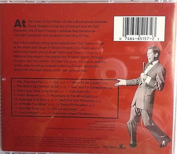 JOHNNIE RAY - CD -  High Drama - The Real - BRAND NEW - Image 3