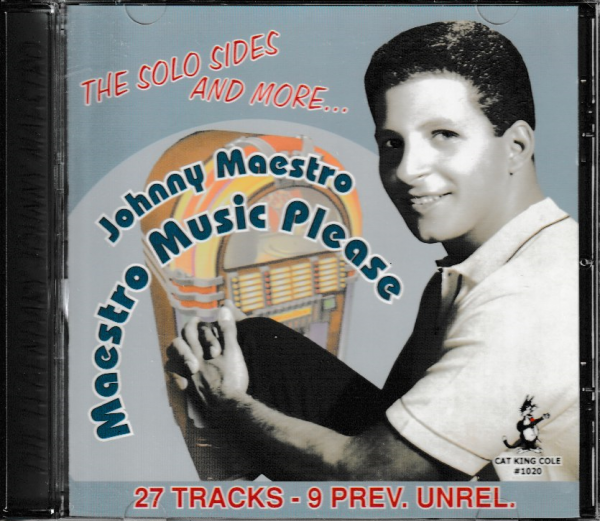 JOHNNY MAESTRO CD MAESTRO MUSIC PLEASE - BRAND NEW