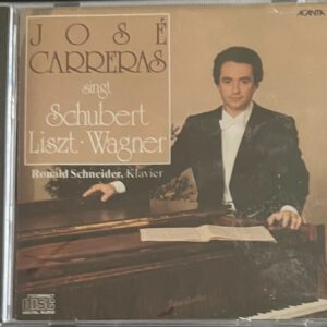 JOSE CARRERAS SINGS SCHUBERT, LISZT, WAGNER CD BRAND NEW