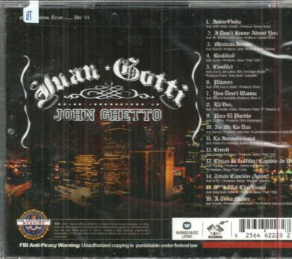 JUAN GOTTI CD - John Ghetto - BRAND NEW - Image 3