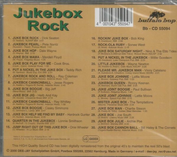 JUKEBOX ROCK -  BRAND NEW  - CD - Image 3