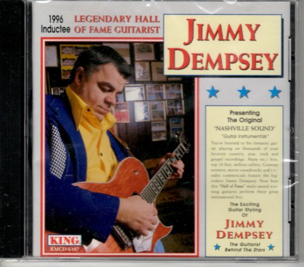 Jimmy Dempsey - Legendary Hall of Fame Guitarist - CD - Brand New