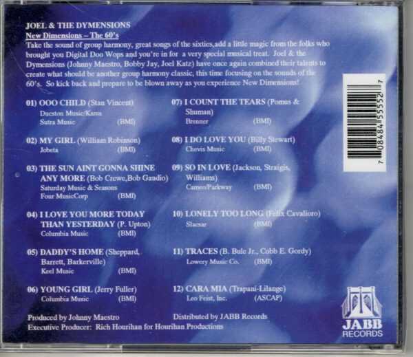 Joel & The New Dymensions - New Dimensions - CD - Brand New - Image 3