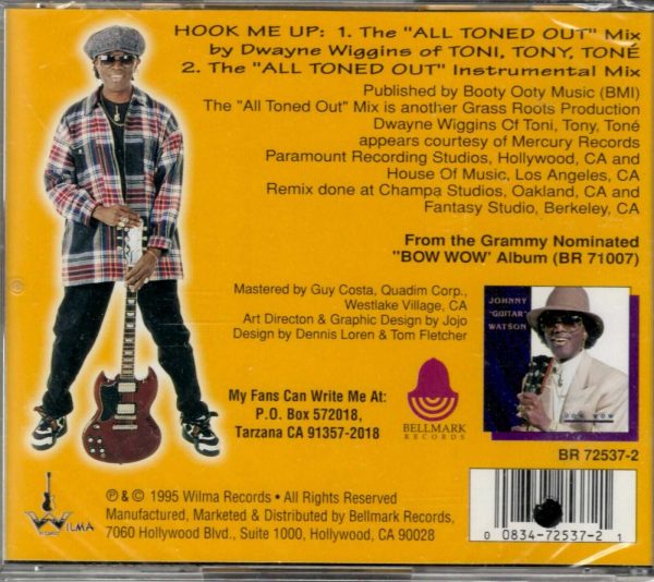 Johnny Guitar Watson - Hook Me Up Remix - CD - Brand New - Image 3