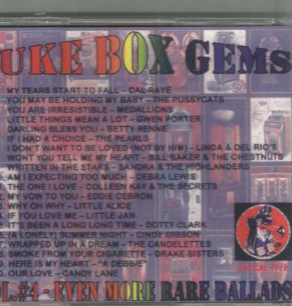Juke Box Gems Vol 4 - CD - Brand New! - Image 3
