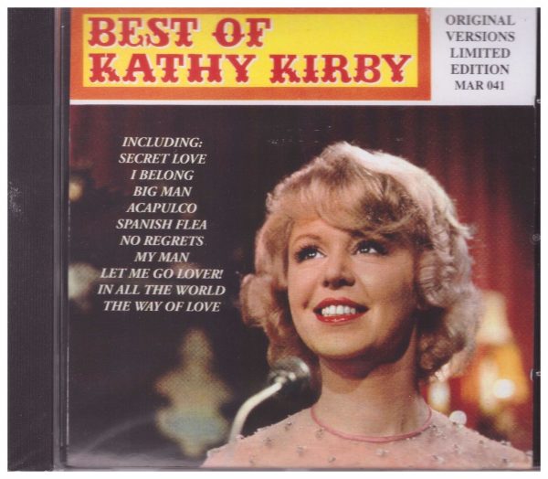 Kathy Kirby CD - Best Of    BRAND NEW   30 TRACKS  MARGINAL LABEL