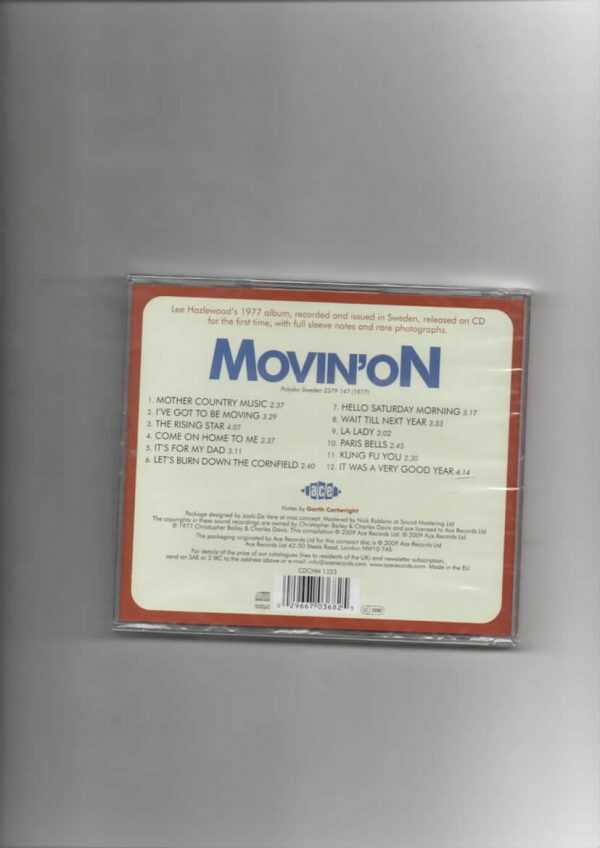 LEE HAZLEWOOD - MOVIN ON-BRAND NEW CD - Image 3