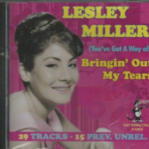 LESLEY MILLER - CD - Bringin' Out My Tears - BRAND NEW