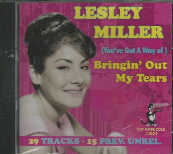 LESLEY MILLER - CD - Bringin' Out My Tears - BRAND NEW