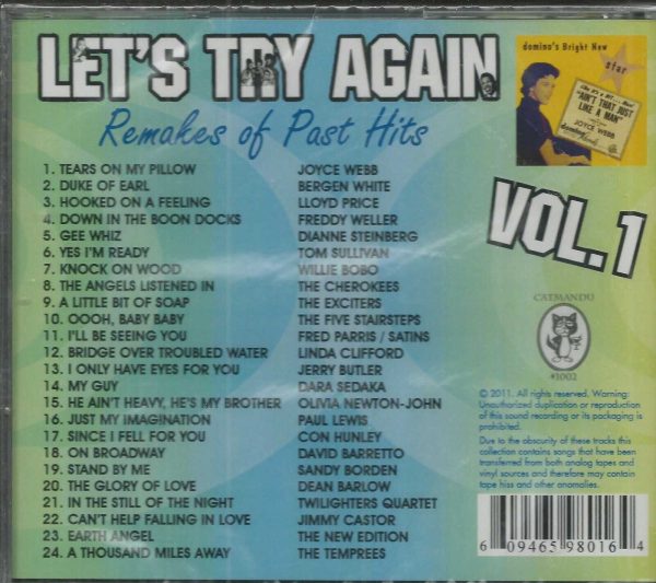LET'S TRY AGAIN - CD - Vol. 1 -  Remakes Of Past Hits - BRAND NEW - Image 3