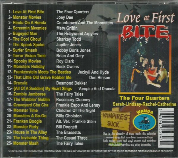 LOVE AT FIRST BITE! - HALLOWEEN CD - BRAND NEW/STILL SEALED - Image 3