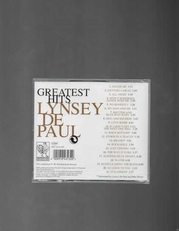 LYNSEY DEPAUL - GREATEST HITS-BRAND NEW CD - Image 3
