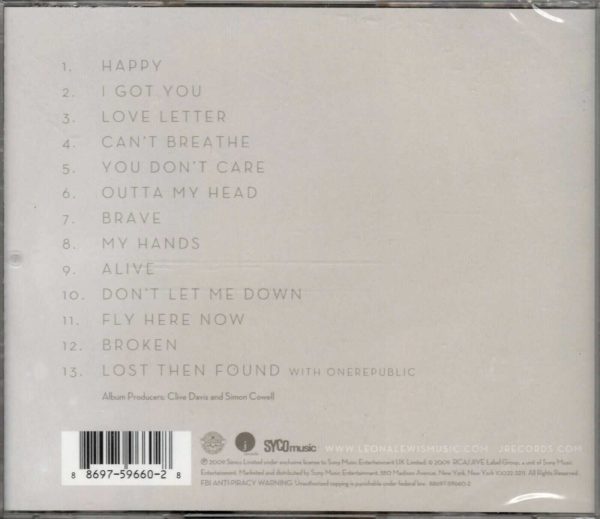 Leona Lewis - Echo - CD - Brand New - Image 3