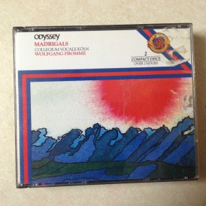 MADRIGALS - COLLEGIUM VOCALE KOLN WITH WOLFGANG FROMME AUDIO CD
