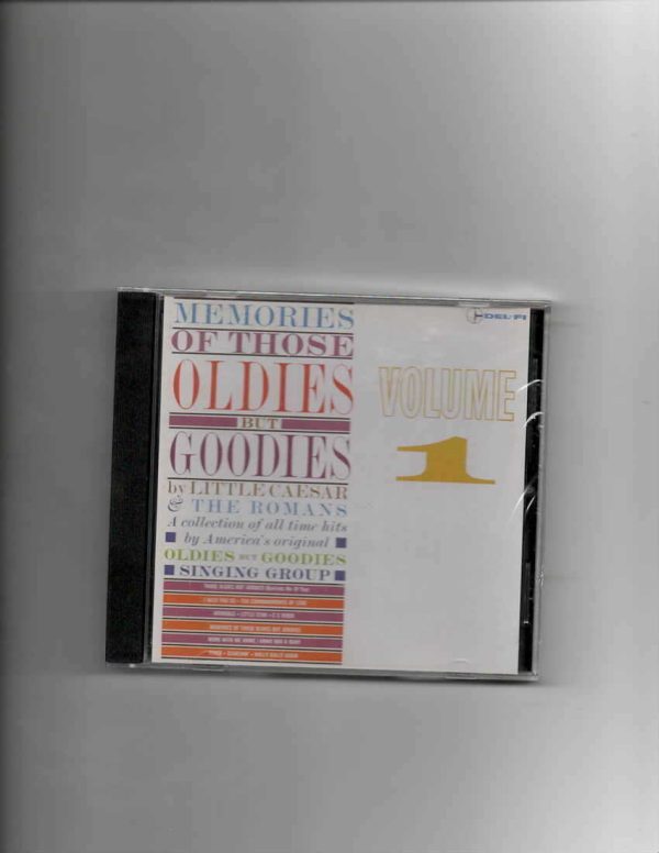 MEMORIES OF THOSE OLDIES BUT GOODIES VOL 1 - BRAND NEW CD