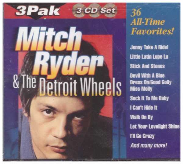 MITCH RYDER &THE DETROIT WHEELS - All-Time Favorites - 3 CD SET - BRAND NEW