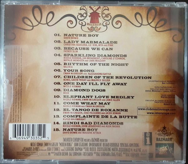 MOULIN ROUGE - MUSIC FROM BAZ LUHRMANN'S FILM - CD LIKE NEW - Image 3