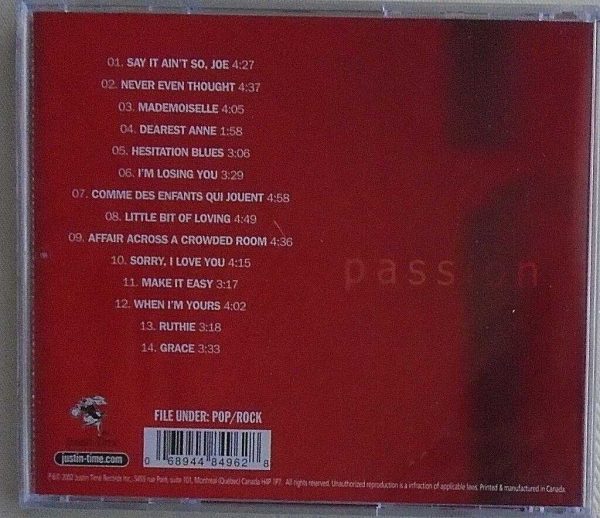 MURRAY HEAD - CD - Passion - BRAND NEW - Image 3