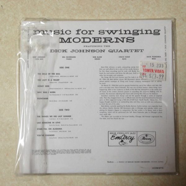 MUSIC FOR SWINGING MODERNS BRAND NEW CD - Image 3