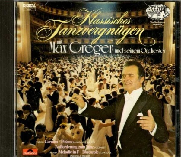 Max Greger - Klassiches Tanzvergnugen - CD