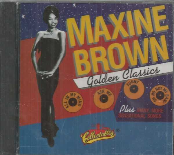 Maxine Brown CD - Golden Classics  BRAND NEW   Collectables Label