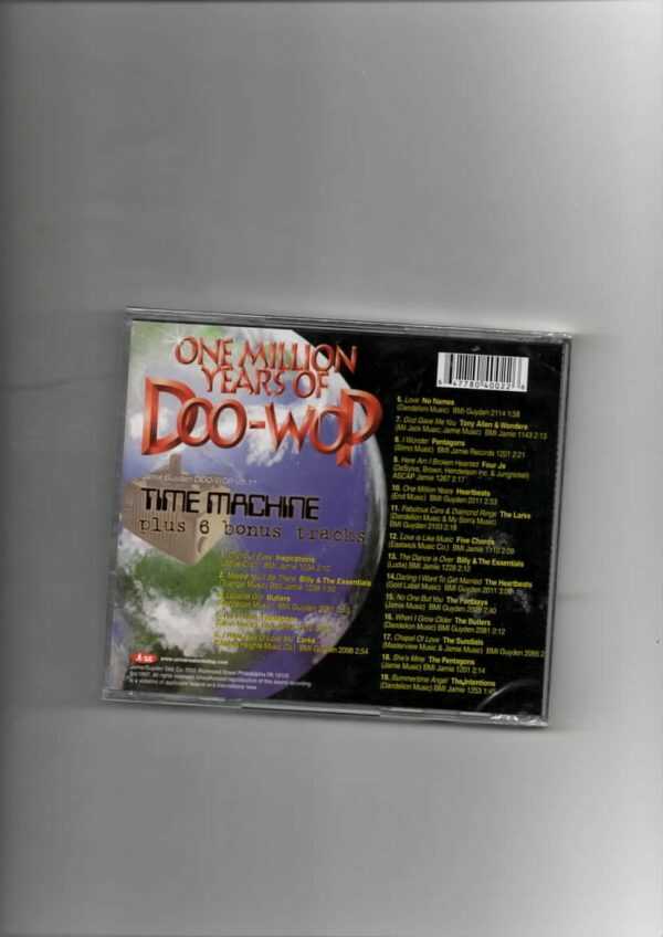 ONE MILLION YEARS OF DOO WOP-BRAND NEW CD - Image 3