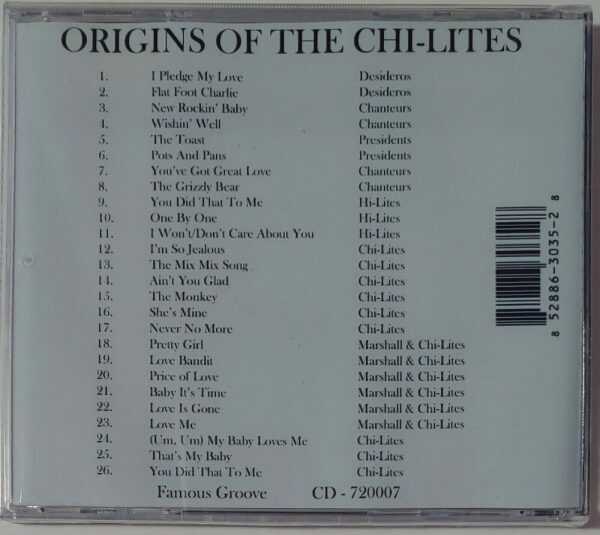 ORIGINS OF CHI LITES   CD  BRAND NEW - Image 3