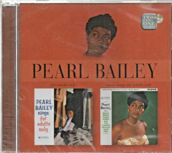 PEARL BAILEY CD - Sings for Adults Only/More Songs for Adults Only Brand New