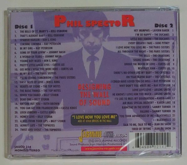 PHIL SPECTOR - DESIGNING THE WALL OF SOUND   CD     BRAND NEW - Image 3