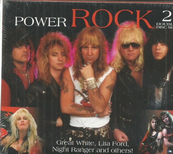 POWER ROCK - CD - 2 Discs - BRAND NEW