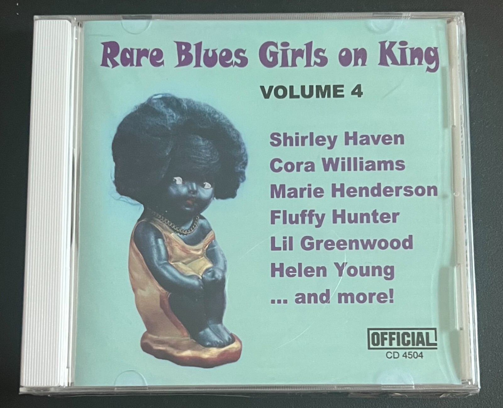 RARE BLUES GIRLS ON KING - VOL 4 - CD BRAND NEW