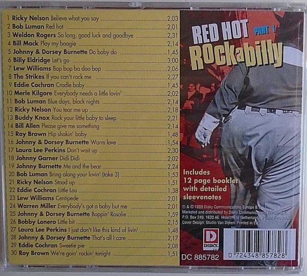 REDHOT - Rockabilly - Part 1 -  BRAND NEW - Image 3