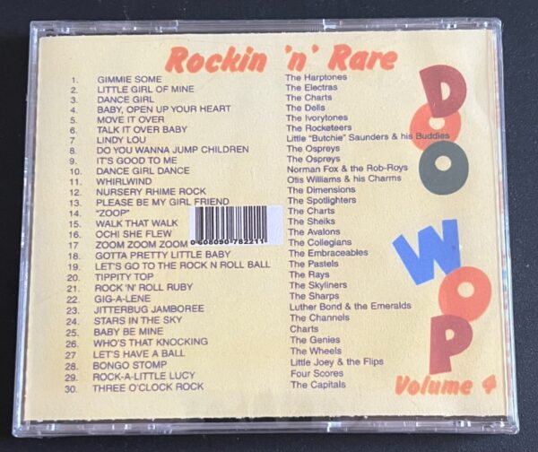 ROCKIN N RARE DOO WOP - VOL 4 - CD BRAND NEW - Image 3