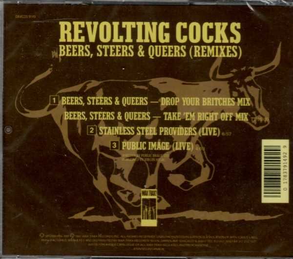Revolting Cocks - Beers, Steers & Queers - CD - Brand New - Image 3