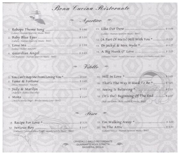 Robbie And The Rebops - Recipe For Love - CD - Brand New! - Image 3