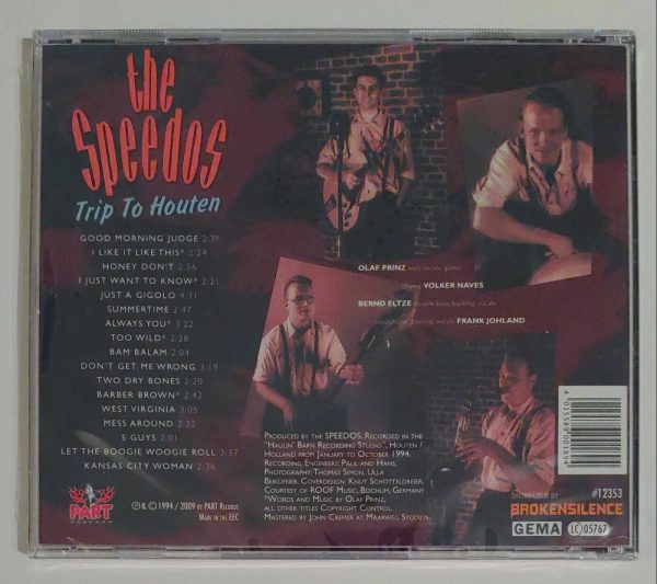 SPEEDOS - TRIP TO HOUTEN   CD     BRAND NEW - Image 3