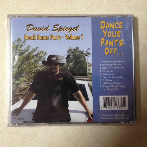 SPIEGEL, DAVID - BEACH DANCE PARTY 1  BRAND NEW CD - Image 3