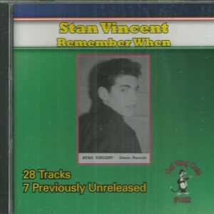 STAN VINCENT CD - REMEMBER WHEN    28 CUTS ON CAT KING COLE   BRAND NEW