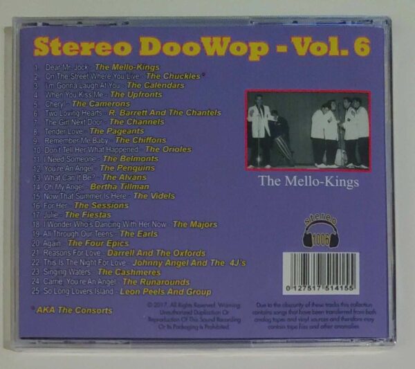 STEREO DOO WOP - VOL 6   CD     BRAND NEW - Image 3