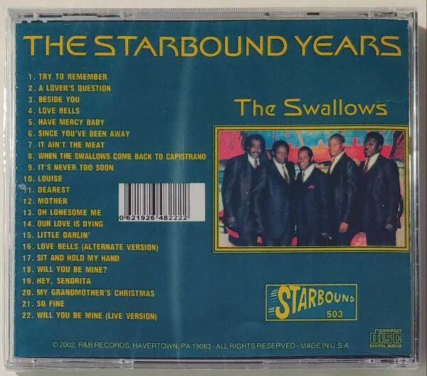 SWALLOWS - THE STARBOUND YEARS   CD     BRAND NEW - Image 3