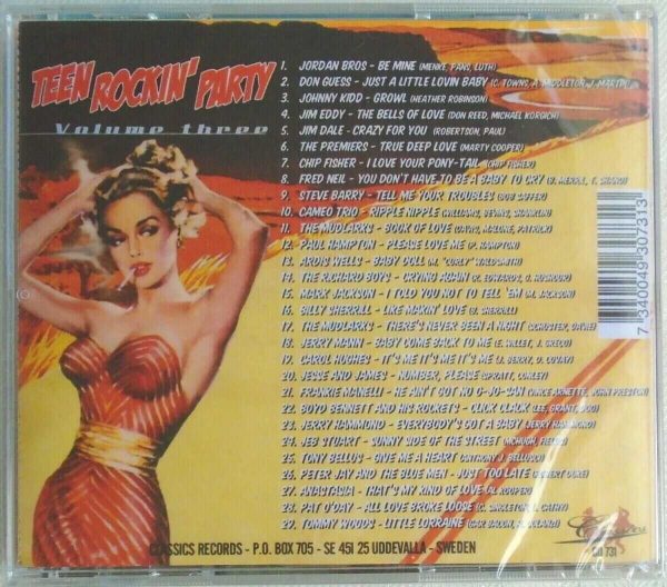 TEEN ROCKIN' PARTY - CD - Volume 3 - BRAND NEW - Image 3