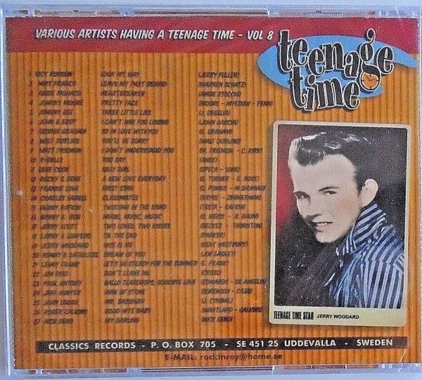 TEENAGE TIME - CD - Various Artists - Volume 8 - BRAND NEW - Image 3
