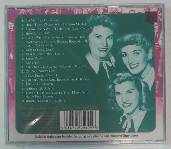 THE ANDREWS SISTERS - BEST OF   CD     BRAND NEW - Image 3