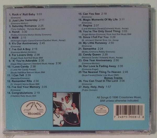THE CROSSTONES - ROCK AND ROLL BABY   CD   BRAND NEW - Image 3