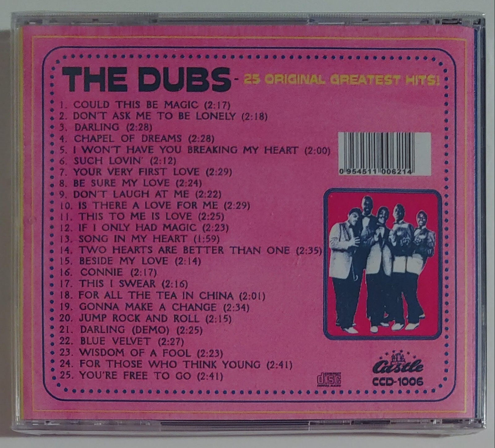 THE DUBS - 25 ORIGINAL GREATEST HITS CD BRAND NEW - Image 3