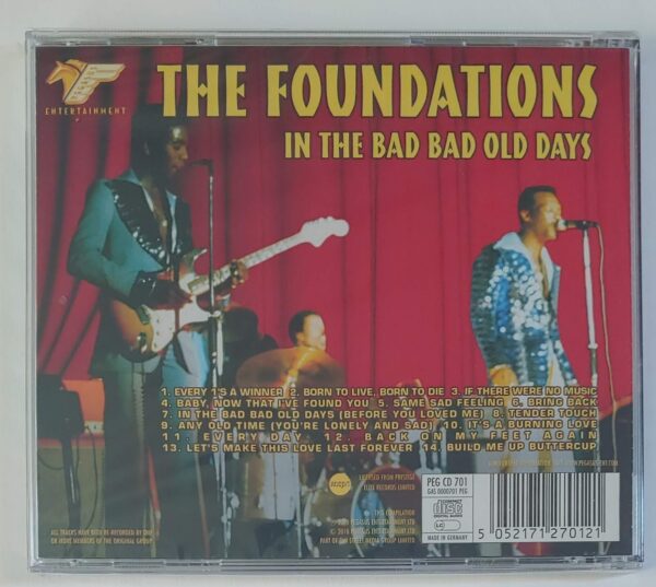 THE FOUNDATIONS - IN THE BAD BAD OLD DAYS  CD BRAND NEW - Image 3